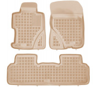 Rezaw-Plast Floor Mats for 2012-2018 Acura ILX Car Mats All Weather Beige