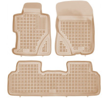 Rezaw-Plast Floor Mats for 2012-2018 Acura ILX Car Mats All Weather Beige