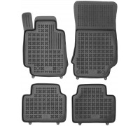 Rezaw-Plast Floor Mats for 2016-2025 Alfa Romeo Giulia Car Mats RWD Only Durable Black