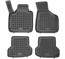 Rezaw-Plast Car Floor Mats for 2006-2013 Audi A3 Floor Mats Hatchback All Season Black