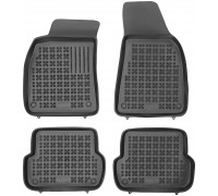 Rezaw-Plast Floor Mats for 2005-2008 Audi A4 Car Mats S4 Custom Fit Black