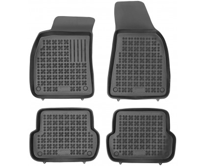 Rezaw-Plast Floor Mats for 2005-2008 Audi A4 Car Mats S4 Custom Fit Black