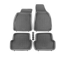 Rezaw-Plast Car Mats for 2001-2004 Audi A4 Floor Mats B6 Custom Fit Gray