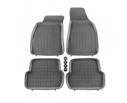 Rezaw-Plast Car Mats for 2001-2004 Audi A4 Floor Mats B6 Custom Fit Gray