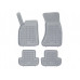 Rezaw-Plast Rubber Floor Mats for 2008-2016 Audi A5 Coupe Car Mats Tailored Gray