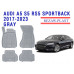 REZAW PLAST Floor Liners for Audi A5 S5 RS5 Sportback 2017-2023 Durable Gray
