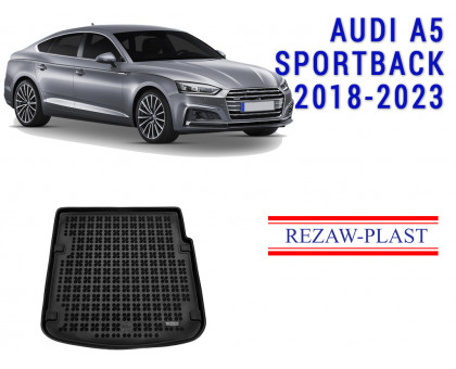 REZAW PLAST Cargo Cover for Audi A5 Sportback 2018-2023 Odorless Black