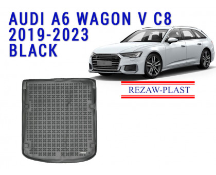 REZAW PLAST Cargo Mat for Audi A6 Wagon V C8 2019-2023 Waterproof Black 