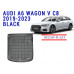 REZAW PLAST Cargo Mat for Audi A6 Wagon V C8 2019-2023 Waterproof Black 