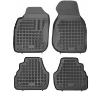 Rezaw-Plast All Weather Floor Mats for 1998-2003 Audi A6 Car Mats Anti-Slip Black