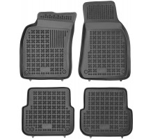 Rezaw-Plast Car Floor Mats for 2005-2008 Audi A6 Floor Mats S6 Custom Fit Black