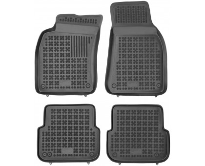 Rezaw-Plast Car Floor Mats for 2005-2008 Audi A6 Floor Mats S6 Custom Fit Black