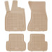 Rezaw-Plast Car Mats for 2012-2018 Audi A6 Floor Mats Waterproof Beige