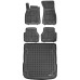 Rezaw-Plast Floor Mats for 2019-2023 Audi A6 Car Mats & Cargo Mat Wagon V C8 Tailored Black