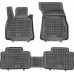 Rezaw-Plast Rubber Car Mats for 2019-2024 Audi E-Tron Floor Mats Anti-Slip Black