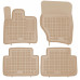 Rezaw-Plast Car Floor Mats for 2008-2015 Audi Q7 SQ7 Floor Mats All Weather Beige