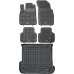 Rezaw-Plast Car Mats for 2017-2024 Audi Q7 Floor Mats & Cargo Mat SQ7 Odorless Black