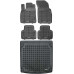 Rezaw-Plast Car Mats for 2019-2024 Audi Q8 Floor Mats & Cargo Mat SQ8 Custom Fit Black