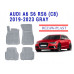 REZAW PLAST Rubber Car Mats for Audi A6 S6 RS6 (C8) 2019-2023 Odorless Gray