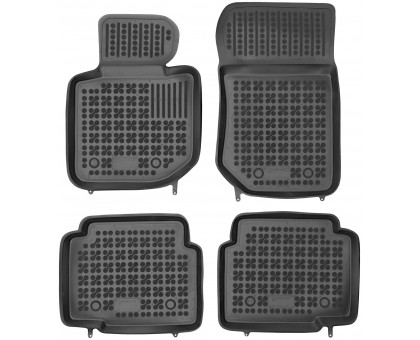 Rezaw-Plast Car Mats for 1994-1999 BMW 3 Series E36 Floor Mats All Season Black