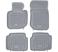 Rezaw-Plast Car Floor Mats for 1994-1999 BMW 3 Series Car Mats E36 Anti-Slip Gray