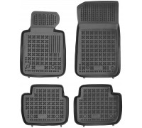 Rezaw-Plast Car Mats for 1998-2006 BMW 3 Series E46 Floor Mats Sedan All Weather Black