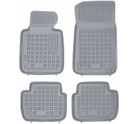 Rezaw-Plast Car Floor Mats for 2007-2013 BMW 3 Series Car Mats E90 Tailored Gray