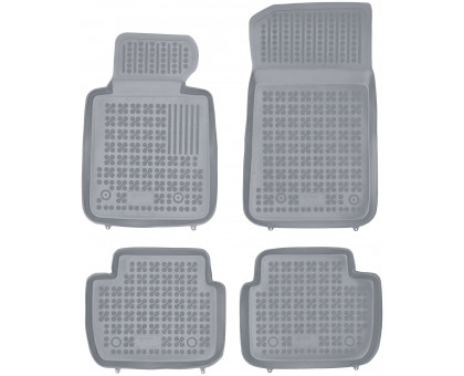 Rezaw-Plast Car Floor Mats for 2007-2013 BMW 3 Series Car Mats E90 Tailored Gray