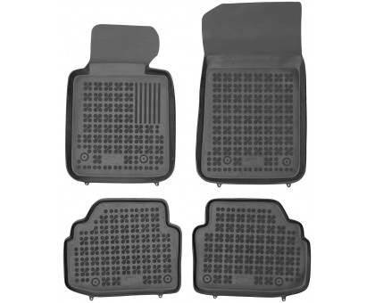 Rezaw-Plast Floor Mats for 2006-2013 BMW 3 Series E92 Car Mats Coupe Waterproof Black