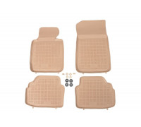 Rezaw-Plast Car Mats for 2006-2013 BMW 3 Series Floor Mats E92 Coupe Durable Beige