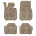 Rezaw-Plast Rubber Floor Mats for 2013-2018 BMW 3 Series Car Mats F30 Beige