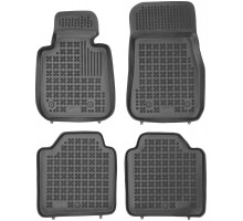 Rezaw-Plast Rubber Car Mats for 2014-2019 BMW 3 Series GT Floor Mats F34 Tailored Black