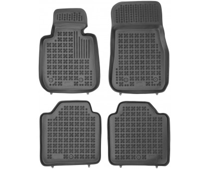 Rezaw-Plast Rubber Car Mats for 2014-2019 BMW 3 Series GT Floor Mats F34 Tailored Black