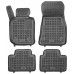 Rezaw-Plast Rubber Floor Mats for 2019-2023 BMW 3 Series Car Mats G20 Odorless Black