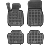 Rezaw-Plast Rubber Car Mats for 2014-2020 BMW 4 Series Floor Mats F32 F36 Gran Coupe Black