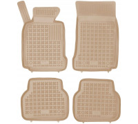 Rezaw-Plast Car Floor Mats for 1995-2003 BMW 5 Series E39 Floor Mats All Weather Beige