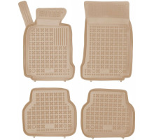 Rezaw-Plast Car Floor Mats for 1995-2003 BMW 5 Series E39 Floor Mats All Weather Beige