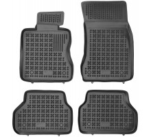 Rezaw-Plast Car Mats for 2005-2010 BMW 5 Series E60 Floor Mats Waterpoof Black