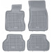 Rezaw-Plast Rubber Car Mats for 2005-2010 BMW 5 Series Floor Mats E60 E61 Odorless Gray