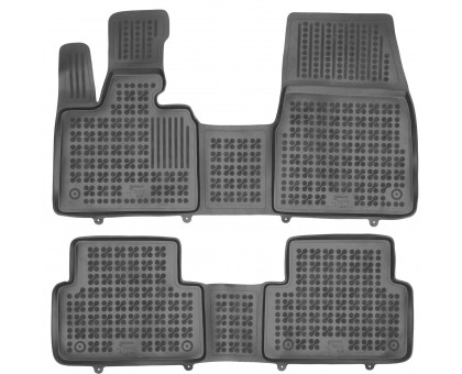 Rezaw-Plast Car Mats for 2014-2021 BMW I3 Floor Mats Odorless Black