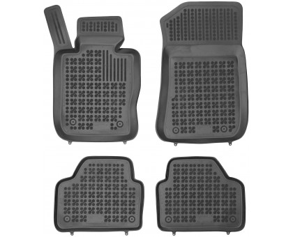 Rezaw-Plast Car Mats for 2008-2015 BMW X1 Floor Mats E84 All Weather Black