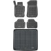 Rezaw-Plast Car Mats for 2008-2015 BMW X1 Floor Mats & Gargo Mat E84 Waterproof Black