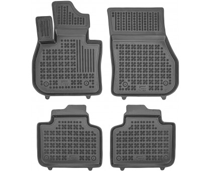 Rezaw-Plast Car Floor Mats for 2023-2025 BMW X1 Floor Mats U11 All Weather Black