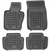 Rezaw-Plast Rubber Floor Mats for 2004-2010 BMW X3 Car Mats E83 All Season Black