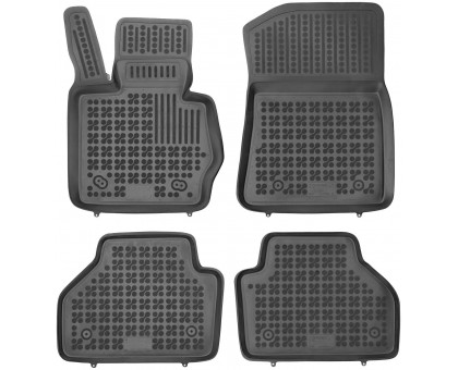 Rezaw-Plast Car Floor Mats for 2011-2017 BMW X3 Floor Mats F25 All Weather Black