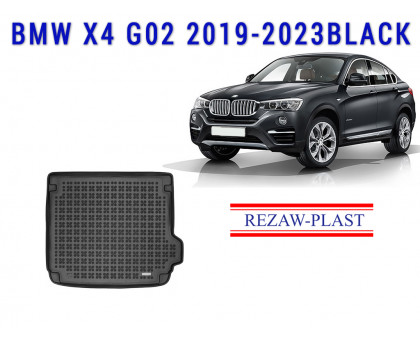 REZAW PLAST Cargo Liner for BMW X4 G02 2019-2023 Custom Fit Trunk Liner All Season