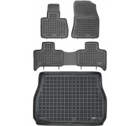 Rezaw-Plast Floor Mats for 1999-2006 BMW X5 E53 Car Mats & Cargo Mat Custom Fit Black