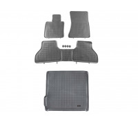 Rezaw-Plast Car Mats for 2006-2013 BMW X5 E70 Floor Mats & Car Mat Custom Fit Gray