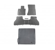 Rezaw-Plast Car Mats for 2006-2013 BMW X5 E70 Floor Mats & Car Mat Custom Fit Gray