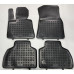 REZAW PLAST Premium Floor Liners for BMW X7 Captain Chairs only 2019-2023 Anti-Slip Black